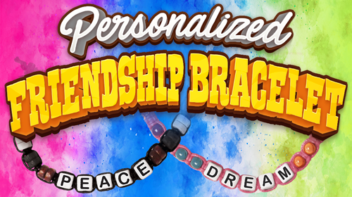 Personalized Friendship Name Bracelets