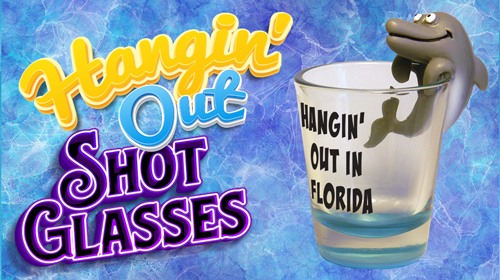 Hangin' Out Shot glasses