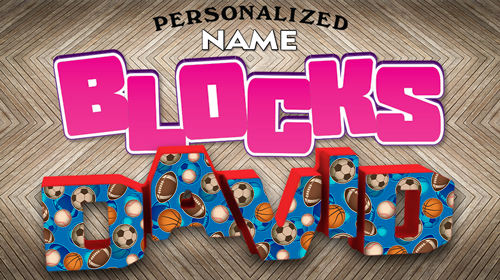 Name in Blocks